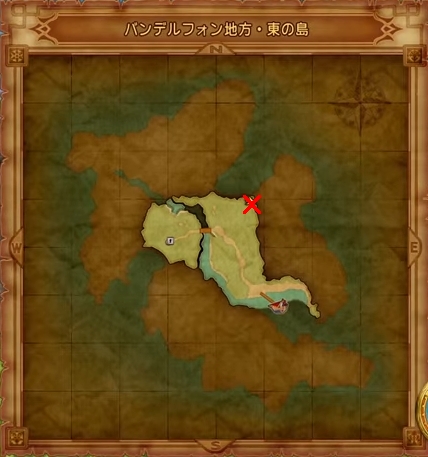 ドラクエ11 五つの島のマト地図とリリパットの居場所 Dq11攻略サイト