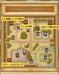 ラダトームの町宝箱の中身